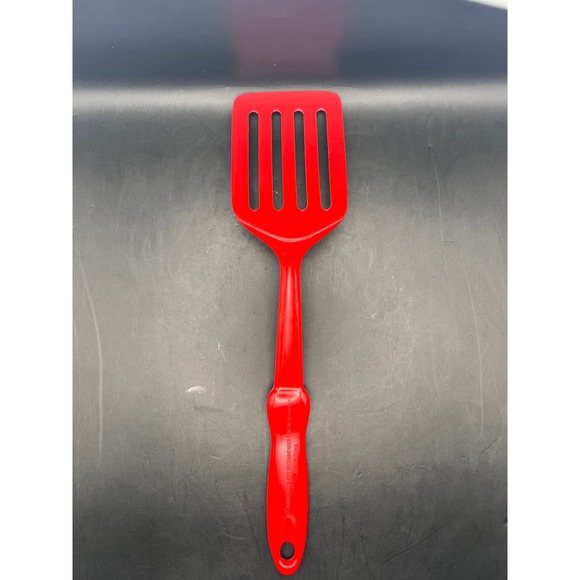Vtg Retro Red Melamine Spatula Flipper Turner‎ Utensil Kitchenware 12.75" Long - Picture 2 of 5